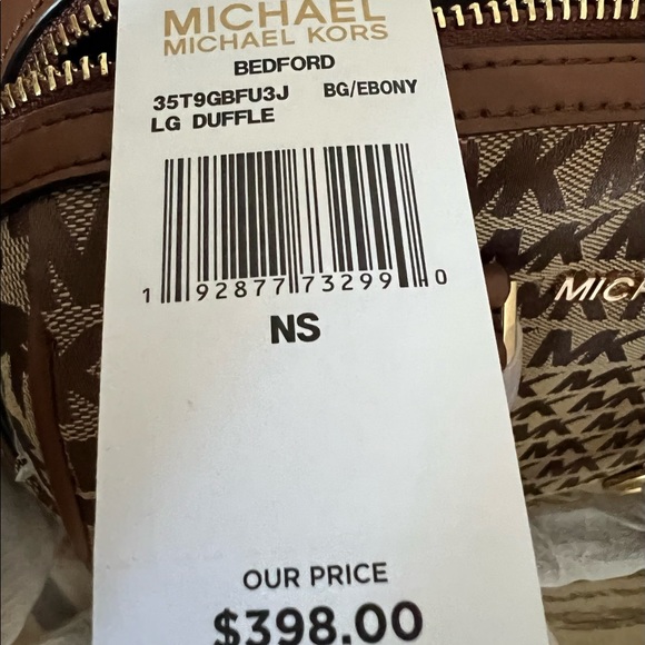 Michael Kors Bedford Large Duffle Satchel - Picture 7 of 9